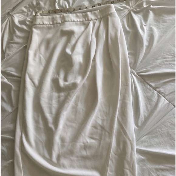 Eva Mendes faux wrap midi skirt - Picture 1 of 7